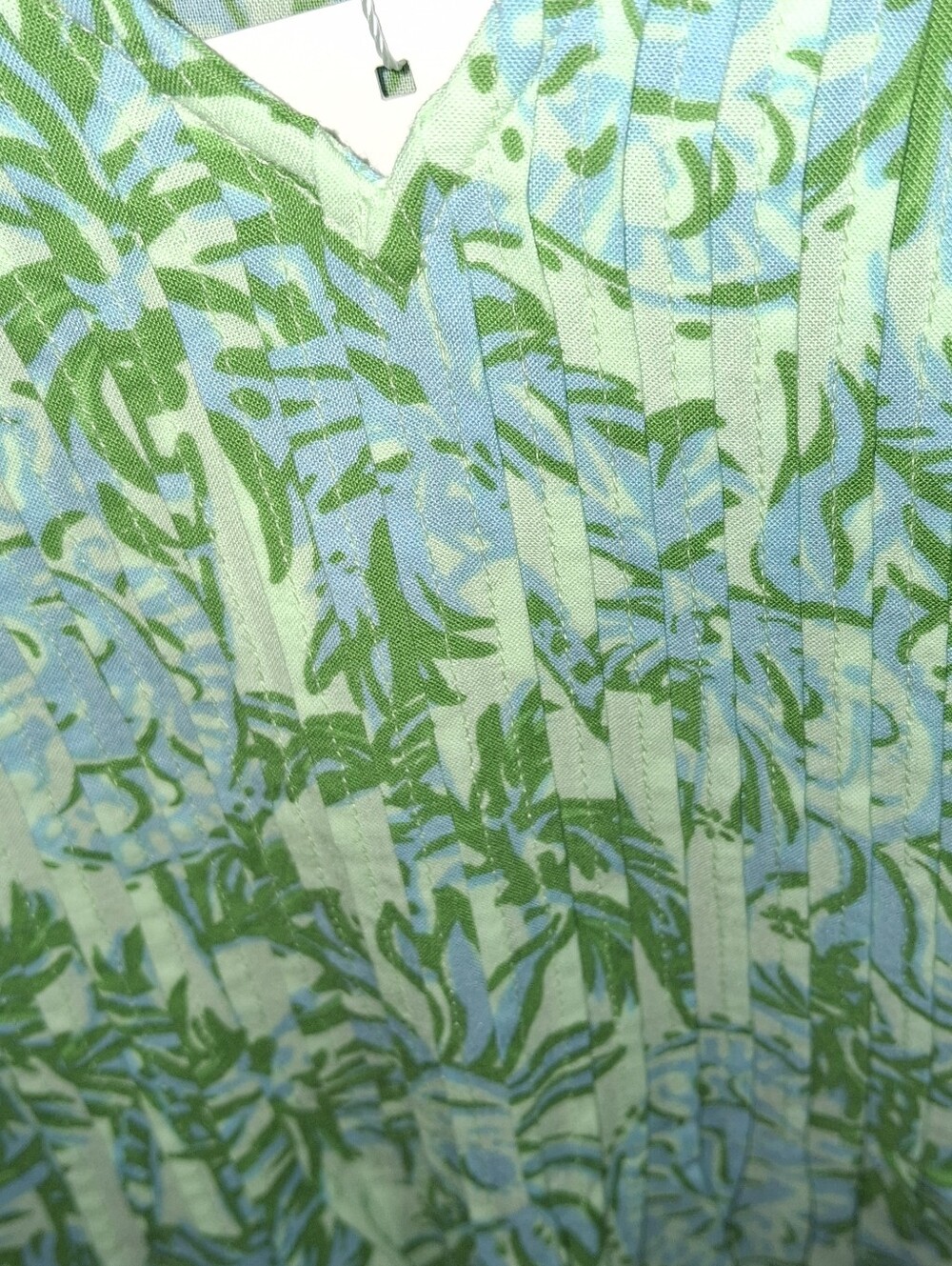Lilly Pulitzer Danika Tunic Top In Cool Mint Catchin Rays - Picture 9 of 12